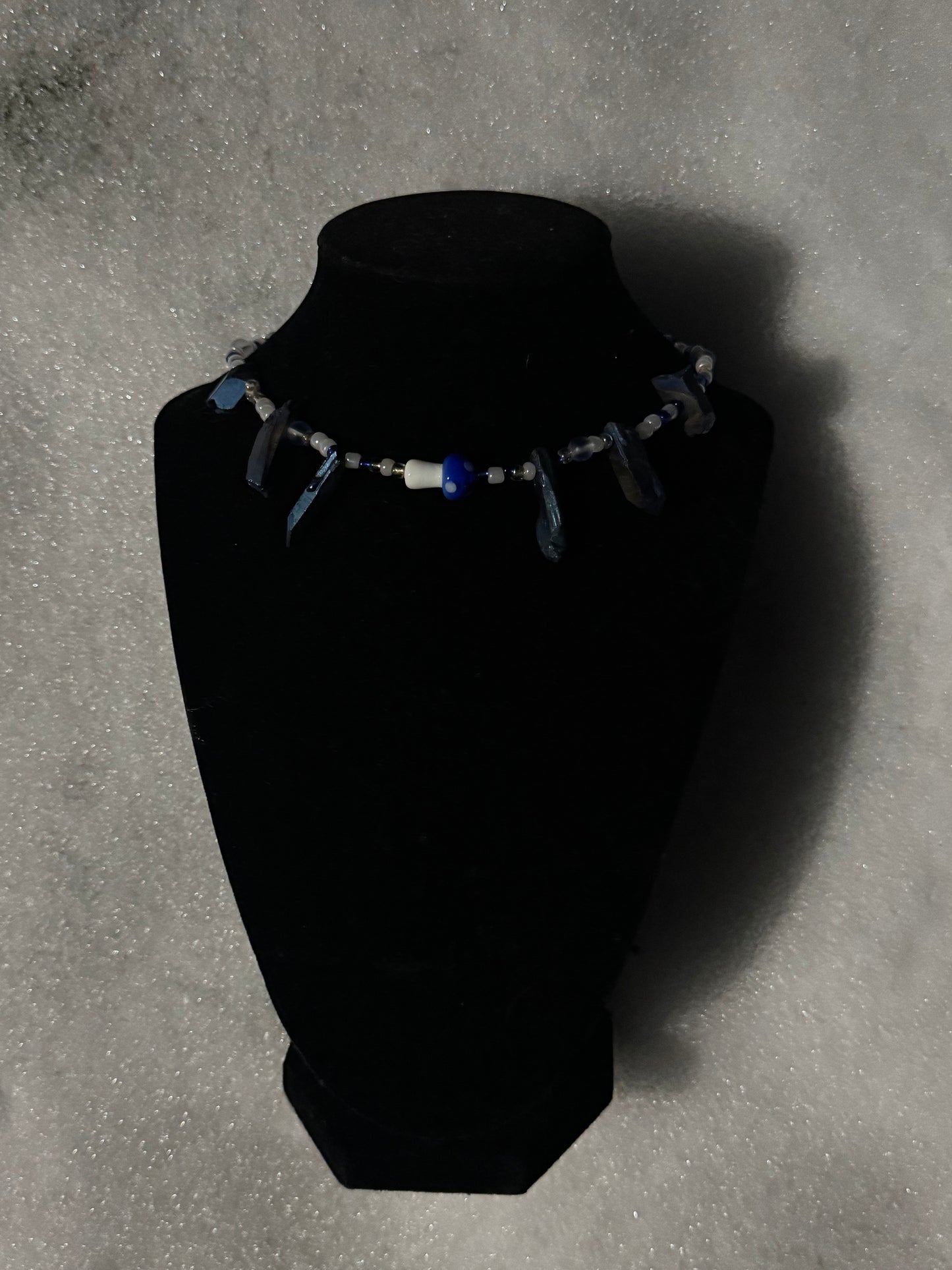 Beaded Quartz Necklace