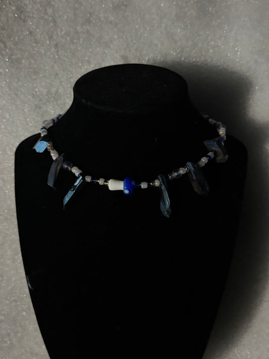 Beaded Quartz Necklace