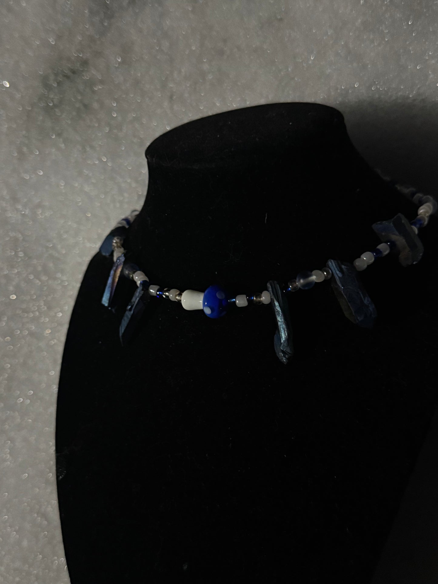 Beaded Quartz Necklace