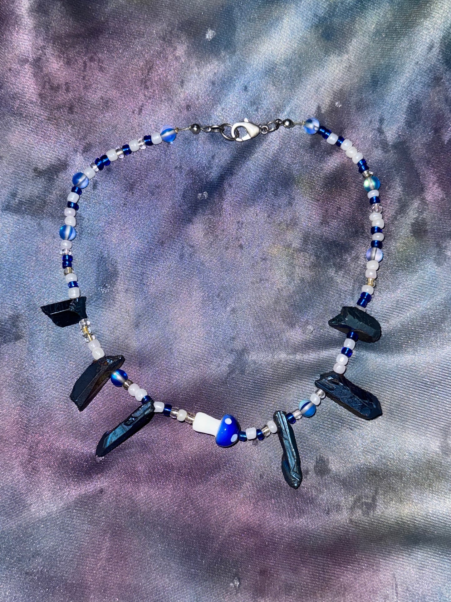 Beaded Quartz Necklace