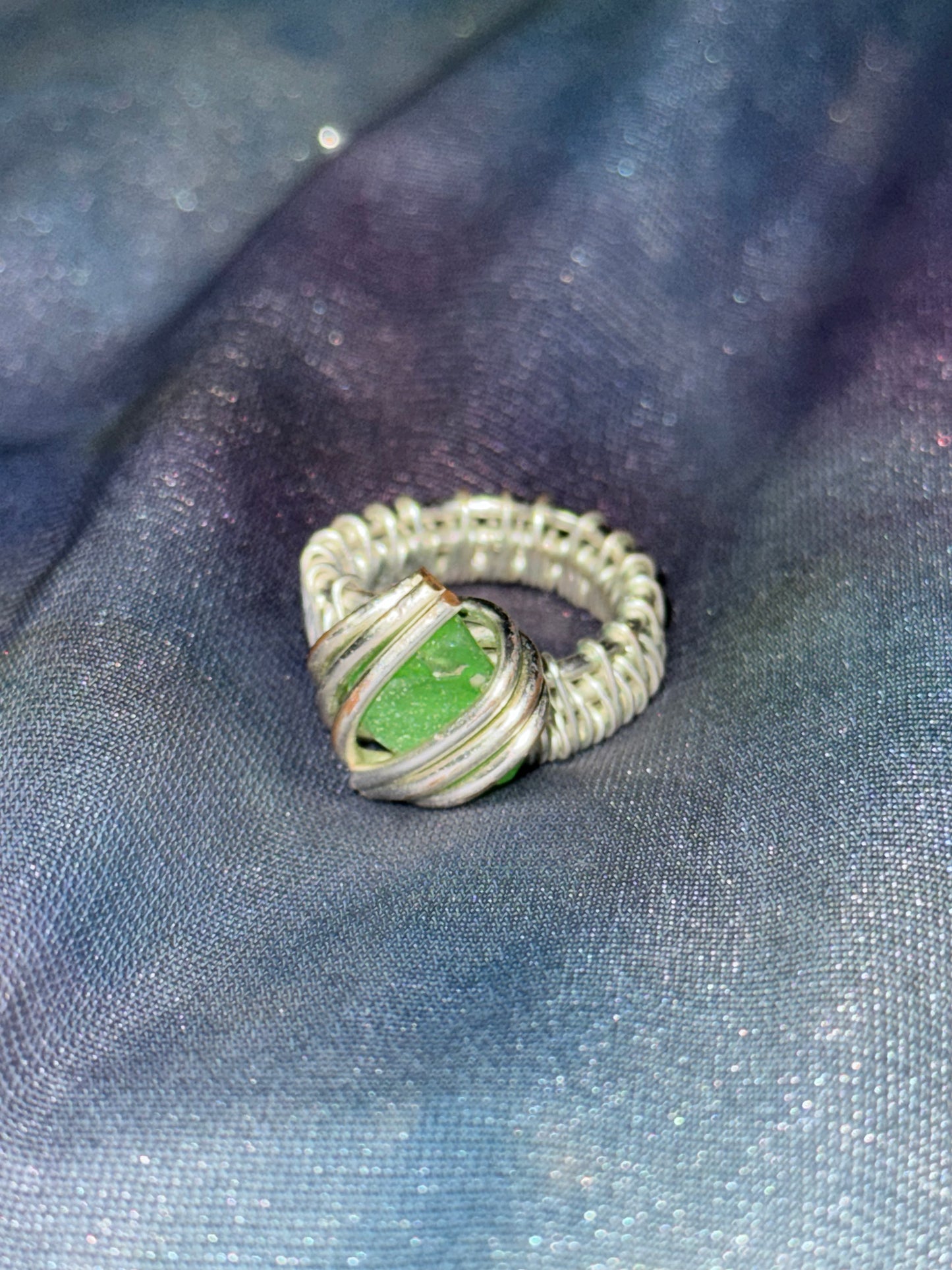 MI Beach Glass Ring